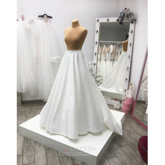 svadobná jednoduchá sukňa saténová svadobná sukňa maxi svadobná sukňa Svadobná sukňa oddeľuje - Strana 1
