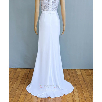 Svadobné oddeľuje Morská panna svadobná sukňa na mieru svadobné šaty Jednoduché moderné svadobné oddeľuje - Strana 5