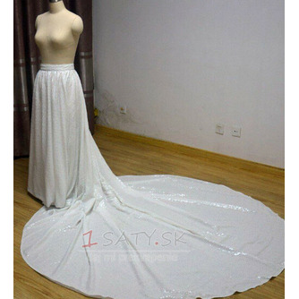Flitre sukňa odnímateľná sukňa vlečka šaty nevesta odnímateľná sukňa svadobná sukňa svadobné doplnky vlastná veľkosť - Strana 1