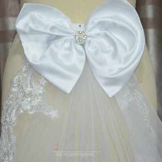 Svadobné šaty odnímateľná vlečka čipka Odnímateľná tylová sukňa svadobný doplnok spodnička - Strana 3