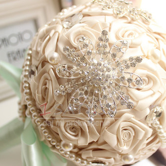 Diamond svadobné perla svadobné fotografie rozloženie dekorácie nápady drží kvety - Strana 1