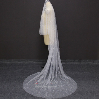 svadobný luxusný perlový závoj svadobný perlový závoj svadobné doplnky závoj - Strana 5
