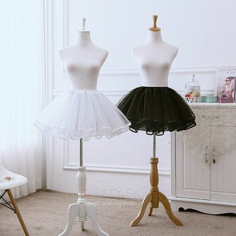 Lolita cosplay krátke šaty spodnička balet, svadobné šaty krinolína, krátka spodnička 36 cm - Strana 1