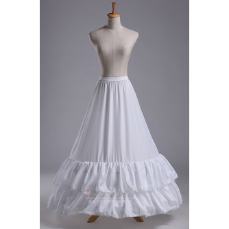 Svadobné Petticoat Lace zdobenie Svadobné šaty Dlhá polyesterová taftová - Strana 1