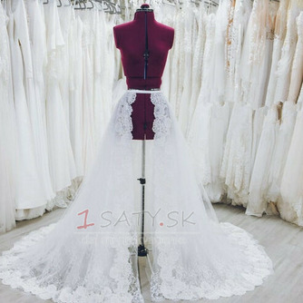 Odnímateľná svadobná sukňa, čipkovaná svadobná sukňa, čipkovaná sukňa svadobné doplnky Veľkosť sukne na mieru - Strana 1