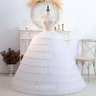 8 kruhové svadobné šaty špeciálna spodnička guľa s veľkým priemerom plus nadupaná spodnička - Strana 1
