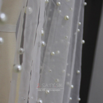 svadobný luxusný perlový závoj svadobný perlový závoj svadobné doplnky závoj - Strana 3