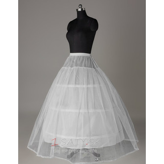 Svadobné Petticoat Elastický pás Jednoduchý Tromi okrajmi Perimeter Lace trim - Strana 2