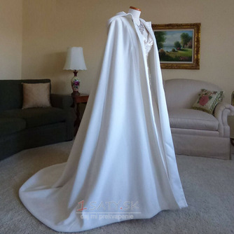 200CM nevesta šál svadobný kabát plášť biely šál s kapucňou - Strana 1