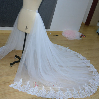 Odnímateľné svadobné šaty tylová sukňa Odnímateľné doplnky nevesty sukne vlastnej veľkosti - Strana 2