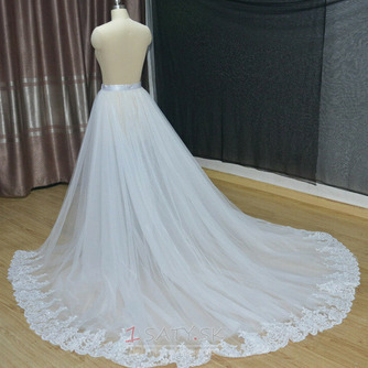 Odnímateľné svadobné šaty tylová sukňa Odnímateľné doplnky nevesty sukne vlastnej veľkosti - Strana 1