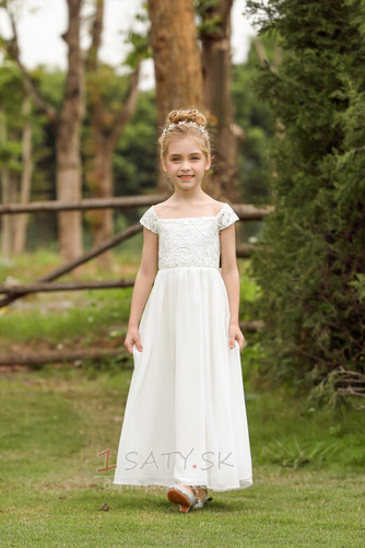 Svadobné Zavesený Členok dĺžka Námestie Ilúzia rukávmi Deklica obleko - Strana 1