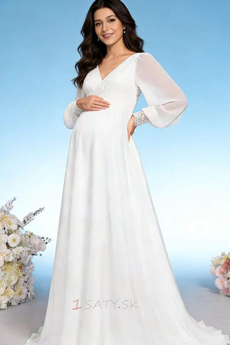 Ríša Materstvo Čalúnené Zamiesť vlak V krku Pružina Svadobné šaty - Strana 3