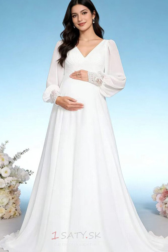 Ríša Materstvo Čalúnené Zamiesť vlak V krku Pružina Svadobné šaty - Strana 2