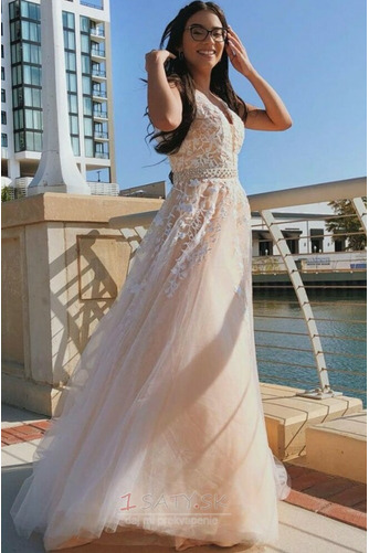 Inverzný trojuholník Večierok V krku Pružina Bez rukávov Večerné šaty - Strana 3