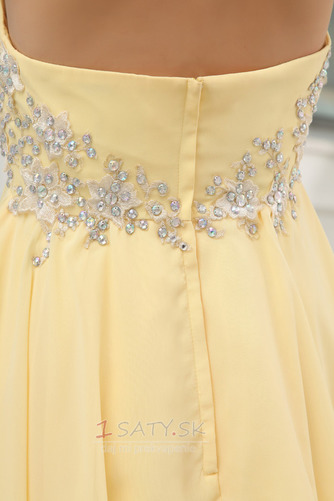 A Riadok Ohlávke Krátke Zips hore Šifón Ríša pasu Stužková Šaty - Strana 6