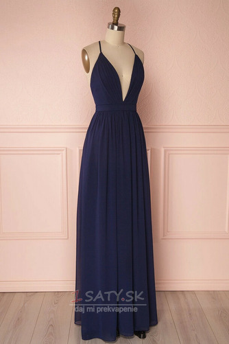 Chýbať V krku Krížovka Jeseň Bez rukávov Prírodné pása Večerné šaty - Strana 10