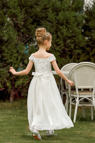 Svadobné Zavesený Členok dĺžka Námestie Ilúzia rukávmi Deklica obleko - Strana 2