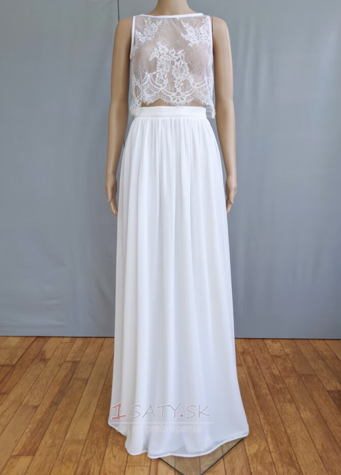Jednoduché svadobné šaty sukňa Boho svadobná sukňa Elegantná svadobná sukňa Dámska šifónová sukňa
