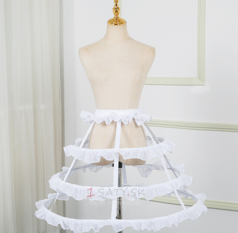 Lolita birdcage dutá spodnička nastaviteľná volánová spodnička dĺžka 55cm