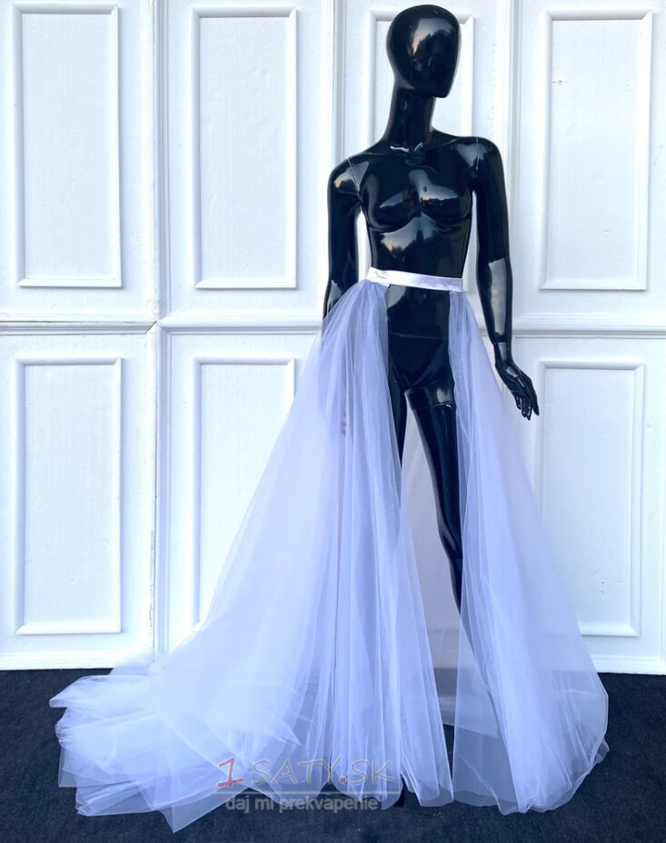 Odnímateľná svadobná sukňa svadobná odnímateľná tylová sukňa