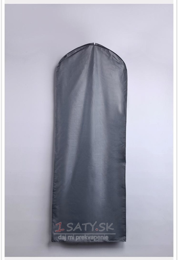 Prachový obal veľkosti 155 cm veľký strieborný transparentný svadobný prach vrecko na prach