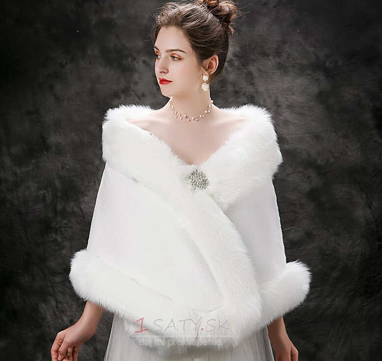 Svadba teplá šál zimná svadobná bunda hrubá veľká veľkosť šál