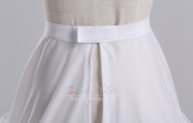 svadobné šaty vlečná spodnička volánová spodnička elastický pás svadobný kostol veľká vlečná spodnička