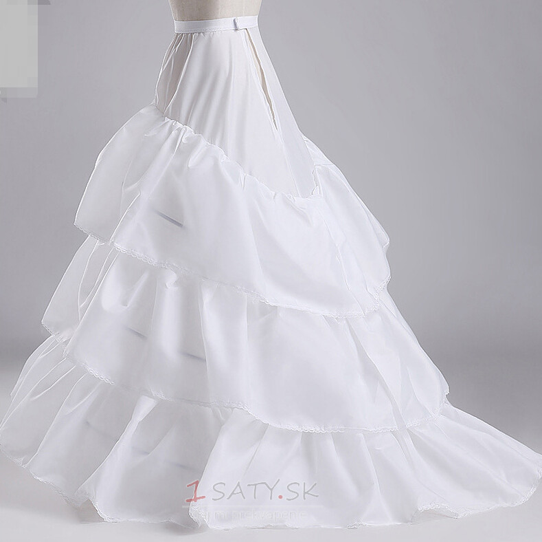 svadobné šaty vlečná spodnička volánová spodnička elastický pás svadobný kostol veľká vlečná spodnička