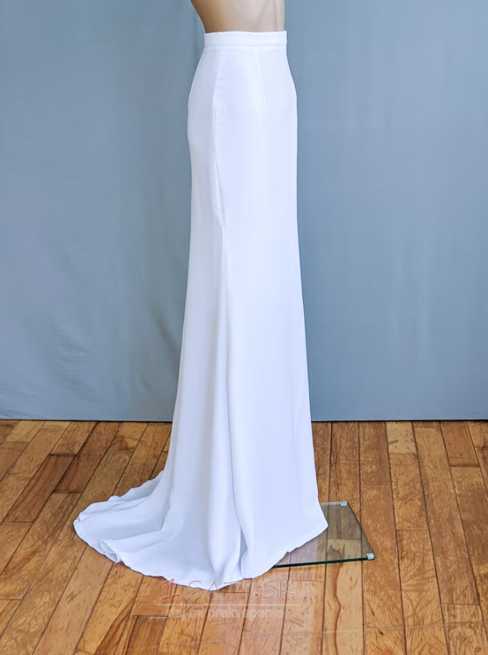 Svadobné oddeľuje Morská panna svadobná sukňa na mieru svadobné šaty Jednoduché moderné svadobné oddeľuje