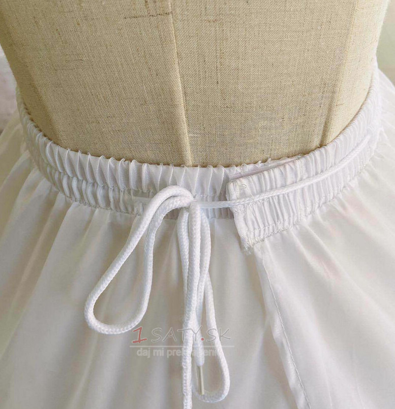 Svadobné svadobné šaty Svadobné šaty Dlhé šesť ráfikov Vintage Elastický pás