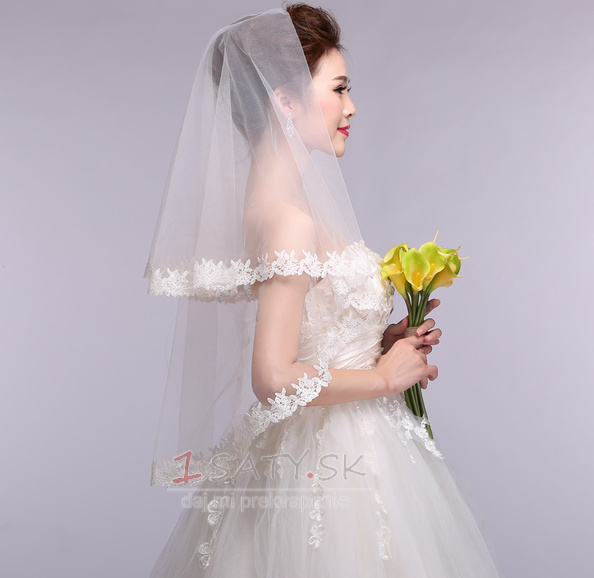 Svadobné Veil Čipka Spring Fabric slávnostné čipky