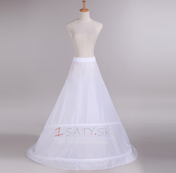 Sviatočné svadobné šnúrky Nastaviteľné svadobné šaty Dva okraje Polyester taft