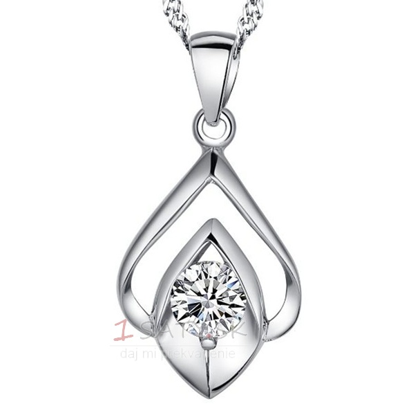 Ženy módne šperky Leaf jednoduché veľkoobchodné náhrdelník