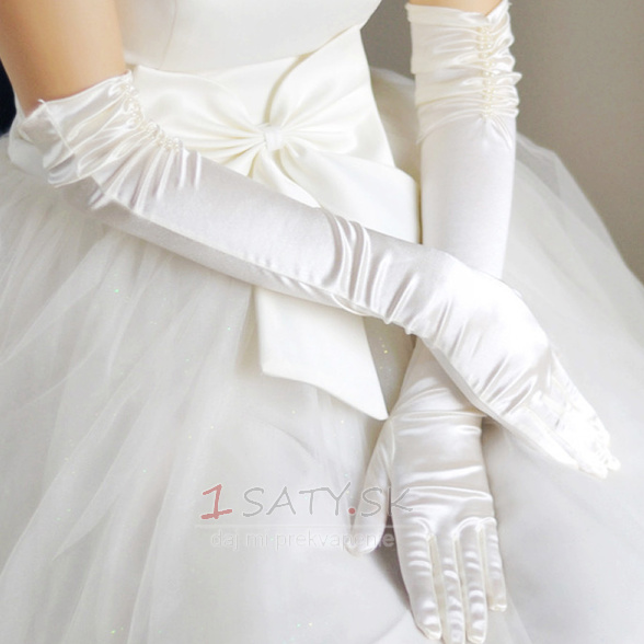 Zimné svadobné rukavice Formálne Zimné Taffeta Izba